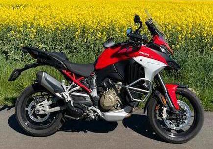 • DUCATI MULTISTRADA V4S • 2022 • 3 KOFFERS • NL MOTOR • V4, Motoren, Motoren | Ducati, Particulier, Enduro, meer dan 35 kW, 4 cilinders