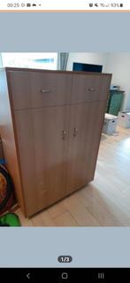 Bedkast met uitklapbaar bed, Ophalen, Zo goed als nieuw, Eenpersoons, 200 cm