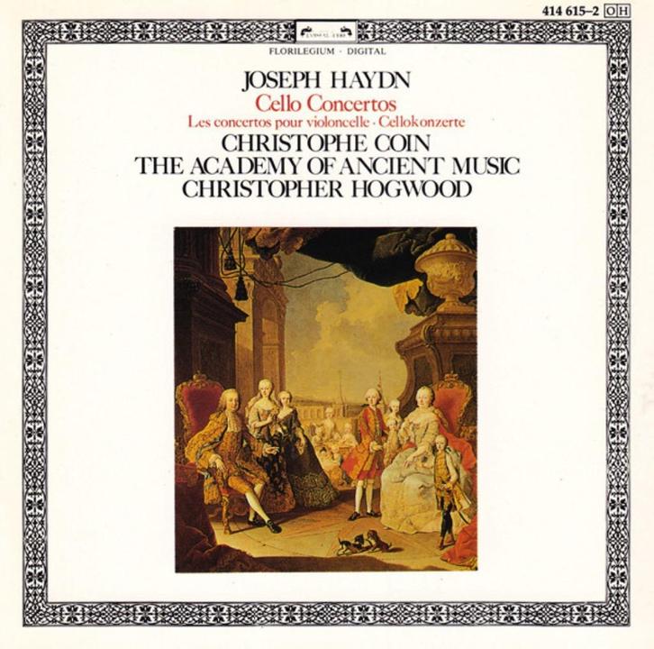 HAYDN Cello concertos CD COIN HOGWOOD L'OISEAU LYRE ZGAN, Cd's en Dvd's, Cd's | Klassiek, Zo goed als nieuw, Orkest of Ballet