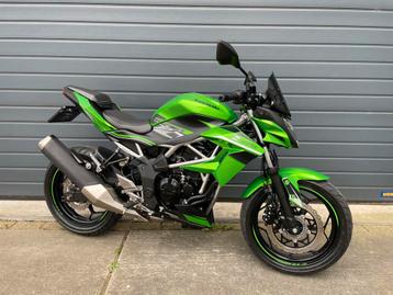 Kawasaki Z125 Abs: 2019, 2e eigenaar, Led, Smoke, Uniek, A1 beschikbaar voor biedingen