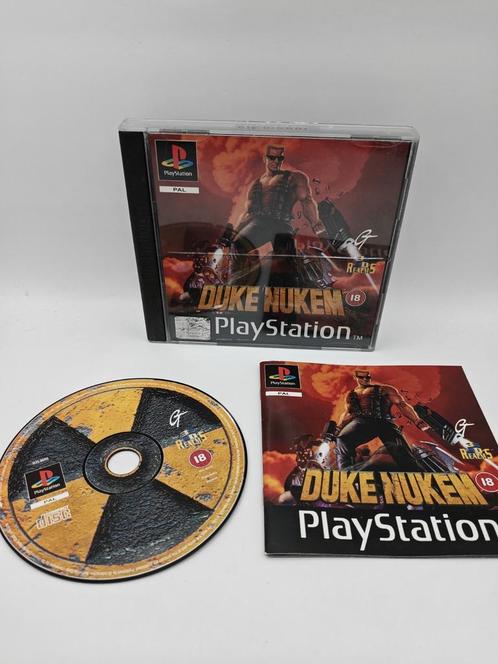 Duke Nukem PS1, Spelcomputers en Games, Games | Sony PlayStation 1, Zo goed als nieuw, Racen en Vliegen, 1 speler, Vanaf 3 jaar