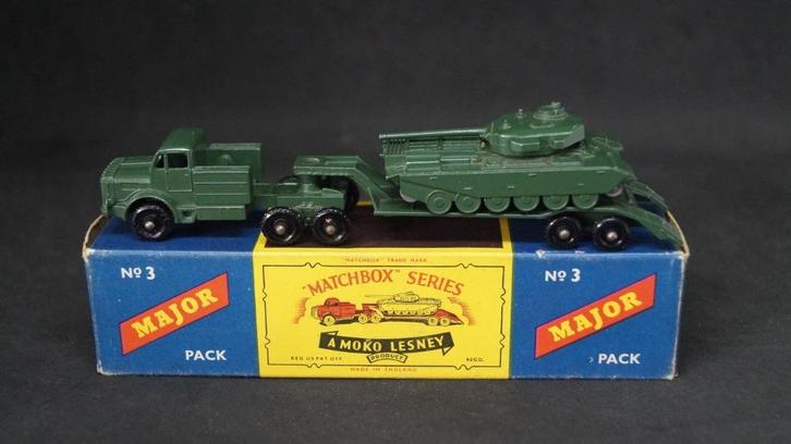Lesney no M3 Antar Tanktransporter, in B-Box, Matchbox 1959!, Hobby en Vrije tijd, Modelauto's | Overige schalen, Zo goed als nieuw