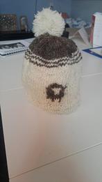 Handgebreide kinder muts met wol, Verzenden