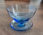 Kobault blauw  advokaat glaasjes, Ophalen of Verzenden, Zo goed als nieuw, Borrel- of Shotglas