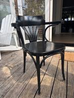Zwarte café stoel, Huis en Inrichting, Stoelen, Ophalen, Gebruikt, Zwart, Eén