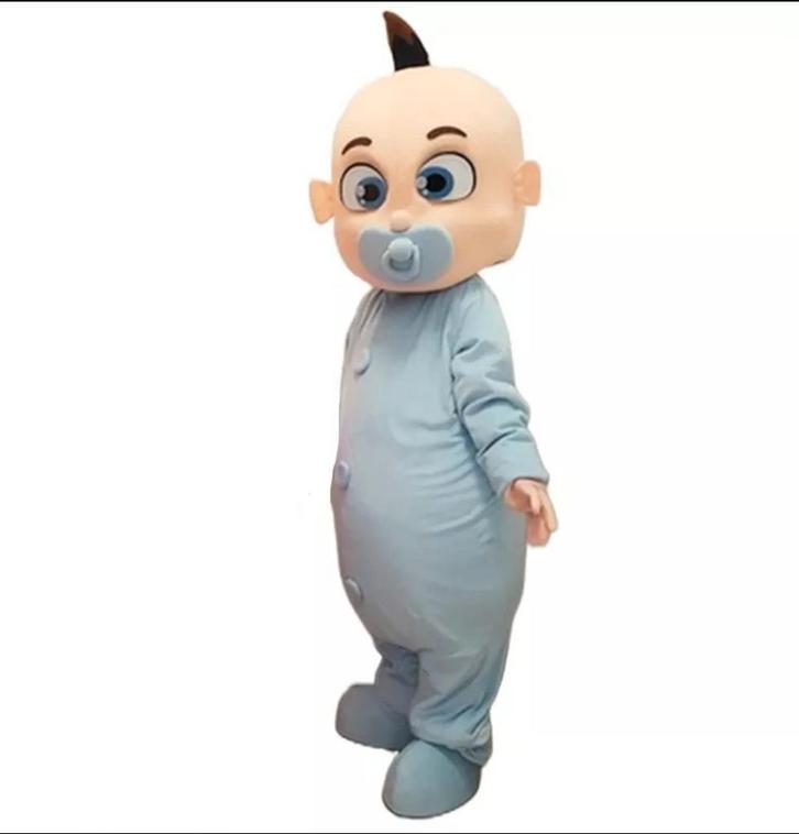 TE HUUR: baby boy mascotte, Hobby en Vrije tijd, Feestartikelen | Verhuur, Zo goed als nieuw, Geboorte of Huwelijk, Ophalen