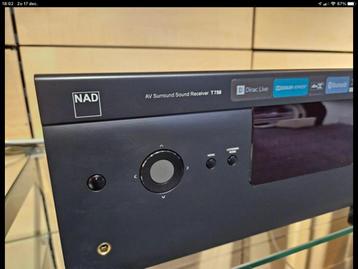 NAD T758 v3 AV HDMI, Dirac,  BlueOS,  Audioquest nrg Y3 beschikbaar voor biedingen