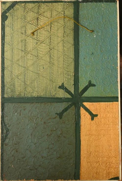 Twee kunstwerk, Een prijs, Antiek en Kunst, Kunst | Schilderijen | Abstract, Ophalen of Verzenden