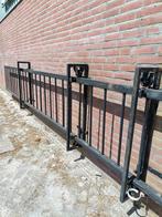 Gebruikte poort 6 meter lang, Tuin en Terras, Tuinpoorten, Ophalen, Gebruikt, Hout, 200 cm of meer