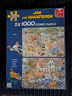 Jan van Haasteren - Safari/Storm - 2 x 1000, Gebruikt, 500 t/m 1500 stukjes, Legpuzzel, Ophalen