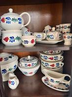 Complete verzameling Boerenbont servies, Ophalen, Gebruikt, Aardewerk, Boerenbont