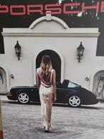 Poster op metaal van Porsche 36x50 cm., Ophalen, Zo goed als nieuw, A1 t/m A3, Film en Tv