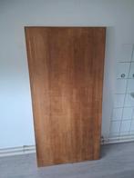 Eiken meubelpaneel 160x80x4 - aan topzijde schuine randen, Ophalen, Zo goed als nieuw