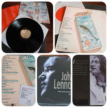 John Lennon -Shaved Fish lp + BOEK nieuw in seal  beschikbaar voor biedingen