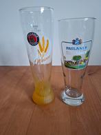 Paulaner verzameling verschillende unieke glazen en pullen, Ophalen of Verzenden, Zo goed als nieuw, Glas of Glazen, Overige merken