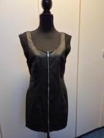 Leren jurkje kort maat XL, Zwart, Maat 42/44 (L), Ophalen of Verzenden, Zo goed als nieuw