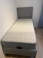 Bed with box and mattress COMPLETE LIKE NEW, Ophalen, 90 cm, Eenpersoons, Zo goed als nieuw