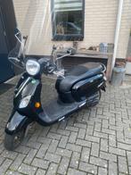 SYM Fiddle III Scooter - Zwart, Ophalen, Maximaal 45 km/u, 49 cc, Zo goed als nieuw