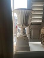 Antieke Gietijzeren Pot - Tuindecoratie, Ophalen, Overige materialen, Gebruikt, 50 tot 75 cm