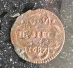 Koperen duit Utrecht 1687 Nederlandse Republiek, Ophalen of Verzenden, Vóór koninkrijk, Overige waardes