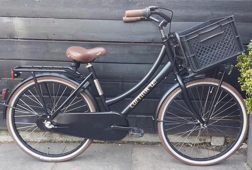 Cortina U4 Transport Pure Utility 24" N3 AXA 2023, Fietsen en Brommers, Fietsen | Meisjes, Zo goed als nieuw, 24 inch, Versnellingen