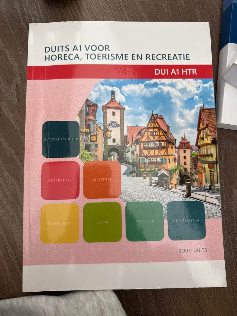 Duits A1 Horeca, Toerisme & Recreatie - Leerboek, Boeken, Verzenden, Gelezen, MBO