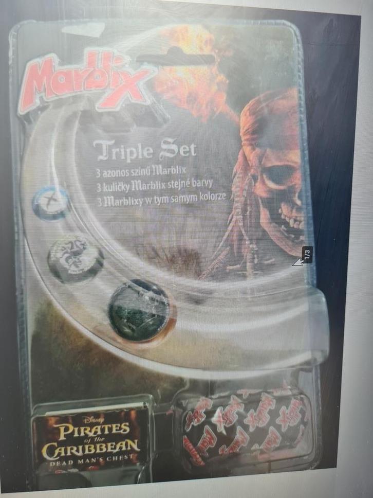 Marblix Pirates of the Caribbean Triple Set Nieuw, Verzamelen, Film en Tv, Nieuw, Film, Overige typen, Ophalen of Verzenden