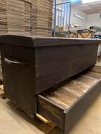 Antieke Dekenkist, Hutkoffer, Scheepskist, Opbergkist + Lade, Ophalen, Gebruikt, 100 tot 150 cm, 50 tot 75 cm