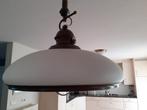 klassieke hanglamp met dimmer, Huis en Inrichting, Lampen | Hanglampen, Ophalen, Gebruikt, Klassiek, Glas