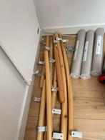 Houten Trapleuningen, Doe-het-zelf en Verbouw, Ladders en Trappen, Ophalen, Zo goed als nieuw, Trap, Minder dan 2 meter