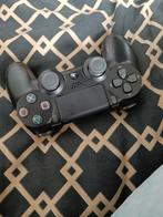 black dualshock 4, Ophalen of Verzenden, Gebruikt, Controller