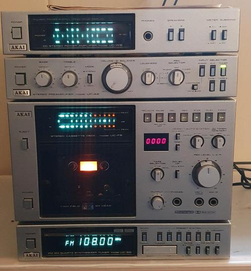 Akai UC5 Super Midi losse voor-eindtrap GX deck nw.F3500,-!!, Audio, Tv en Foto, Stereo-sets, Gebruikt, Cassettedeck, Tuner of Radio