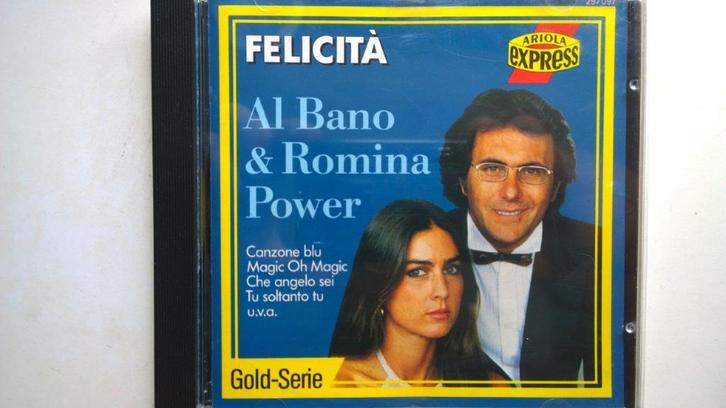 Al Bano & Romina Power - Felicità, Cd's en Dvd's, Cd's | Pop, Zo goed als nieuw, 1980 tot 2000, Ophalen of Verzenden