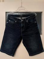 Korte spijkerbroek, Ophalen of Verzenden, Zo goed als nieuw, Blauw, W33 - W34 (confectie 48/50)