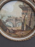 Tondo ,s  Capriccio,s aquarel, Ophalen of Verzenden