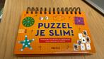 Puzzel je slim, Hobby en Vrije tijd, Denksport en Puzzels, Overige typen, Minder dan 500 stukjes, Ophalen of Verzenden