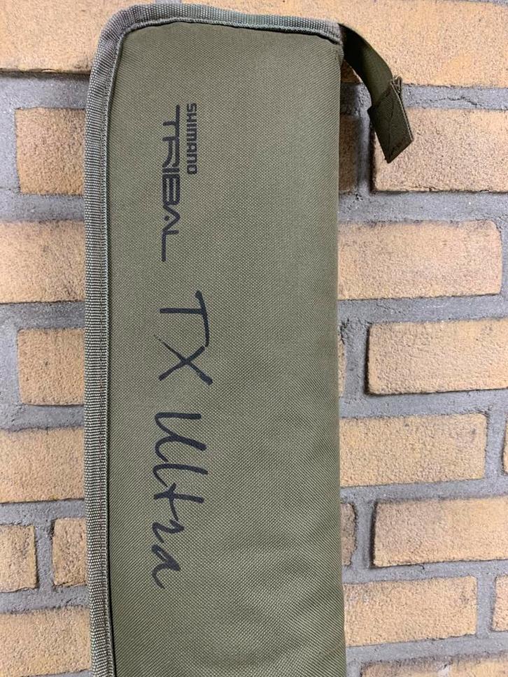 Gevraagd: Sleeve Shimano Tribal TX Ultra 12ft, Watersport en Boten, Hengelsport | Karpervissen, Zo goed als nieuw, Overige typen