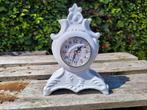 mooie oude porseleinen schouw klok, Huis en Inrichting, Ophalen of Verzenden, Gebruikt, Wandklok