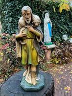 Antiek groot kerststal beeld herder ❤️ G.L.V, Ophalen of Verzenden