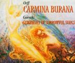 2CD Orff:Carmina Burana/Gorecki : Symphony 3, Cd's en Dvd's, Ophalen of Verzenden, Vocaal, Zo goed als nieuw, Modernisme tot heden