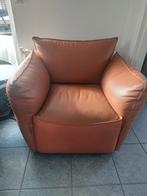 Jess Design Vasa leer cognac, Huis en Inrichting, Ophalen, Zo goed als nieuw, 100 tot 125 cm, Leer