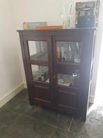 Koloniale vitrinekast, Ophalen, Gebruikt, 25 tot 50 cm