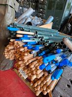 Bezemsteel bezenstelen bezem steel houten stok 150cm, Ophalen, ., ., .