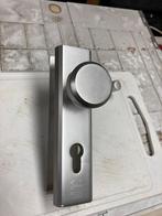 NEMEF Klinkstel - RVS Look, Doe-het-zelf en Verbouw, Hang- en Sluitwerk, Ophalen of Verzenden, Zo goed als nieuw, Rvs, Klink of Kruk