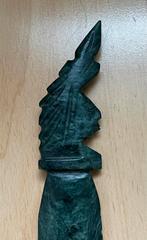 Vintage Azteekse Inca Maya stenen beeld/ mes, Ophalen of Verzenden