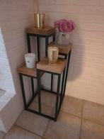 Planten Etalage Mango Hout, Huis en Inrichting, Ophalen, Minder dan 55 cm, Zo goed als nieuw, Overige vormen