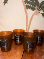 4 Lege Mini Baobab Kaarsen - Special Edition, Overige materialen, Gebruikt, Bruin, Ophalen of Verzenden