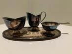 Verzilverd Theeservies - Vintage Set, Ophalen, Zilver