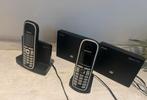 Siemens Gigaset C470 Draadloze Telefoons - Complete Set, Ophalen of Verzenden, Gebruikt, 2 handsets
