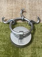 Riviera Maison Wandkapstok 3x Haken Aliminium, Wandkapstok, Ophalen of Verzenden, Zo goed als nieuw, Minder dan 100 cm